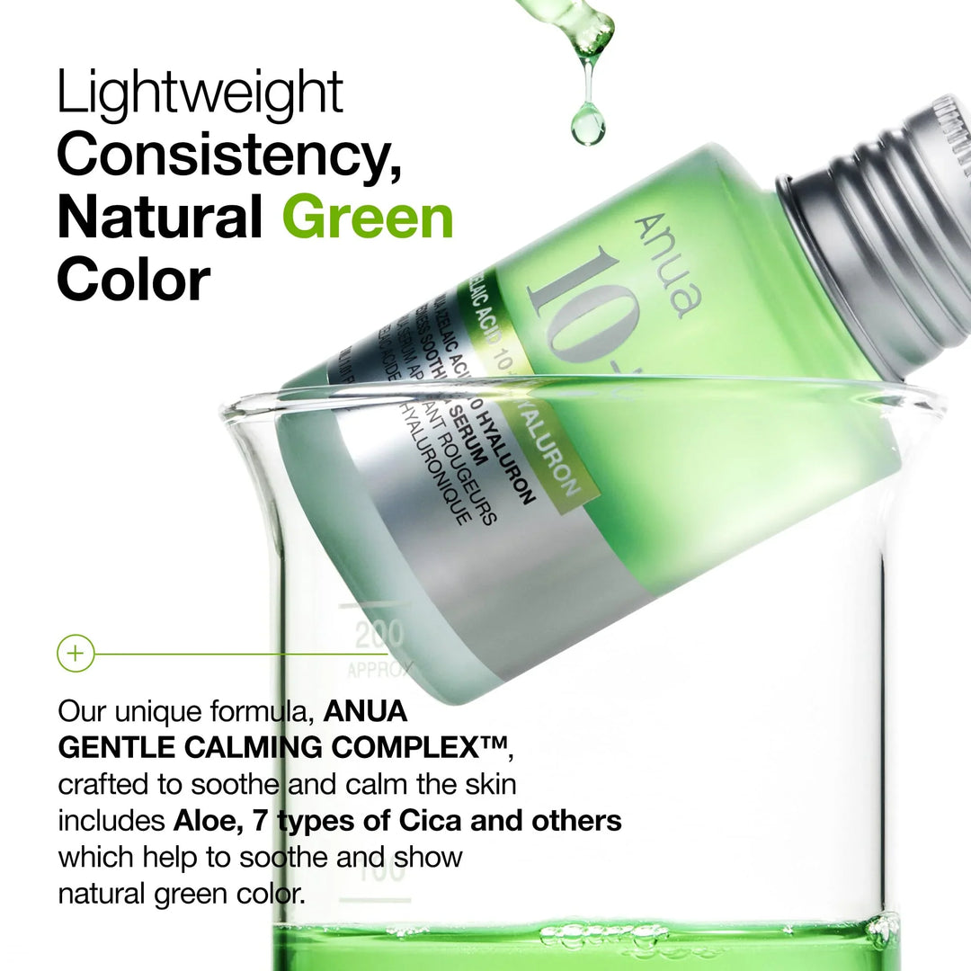 Anua – Azelaic Acid 10 Hyaluron Redness Soothing Serum