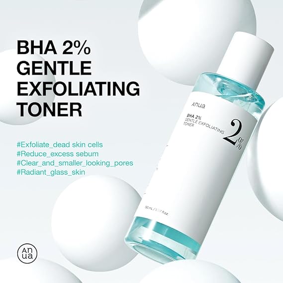 ANUA BHA 2% GENTLE EXFOLIATING TONER