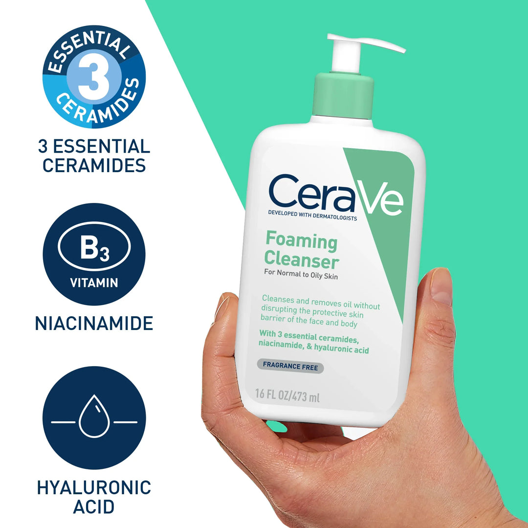 CeraVe Foaming Facial Cleanser – 237ml
