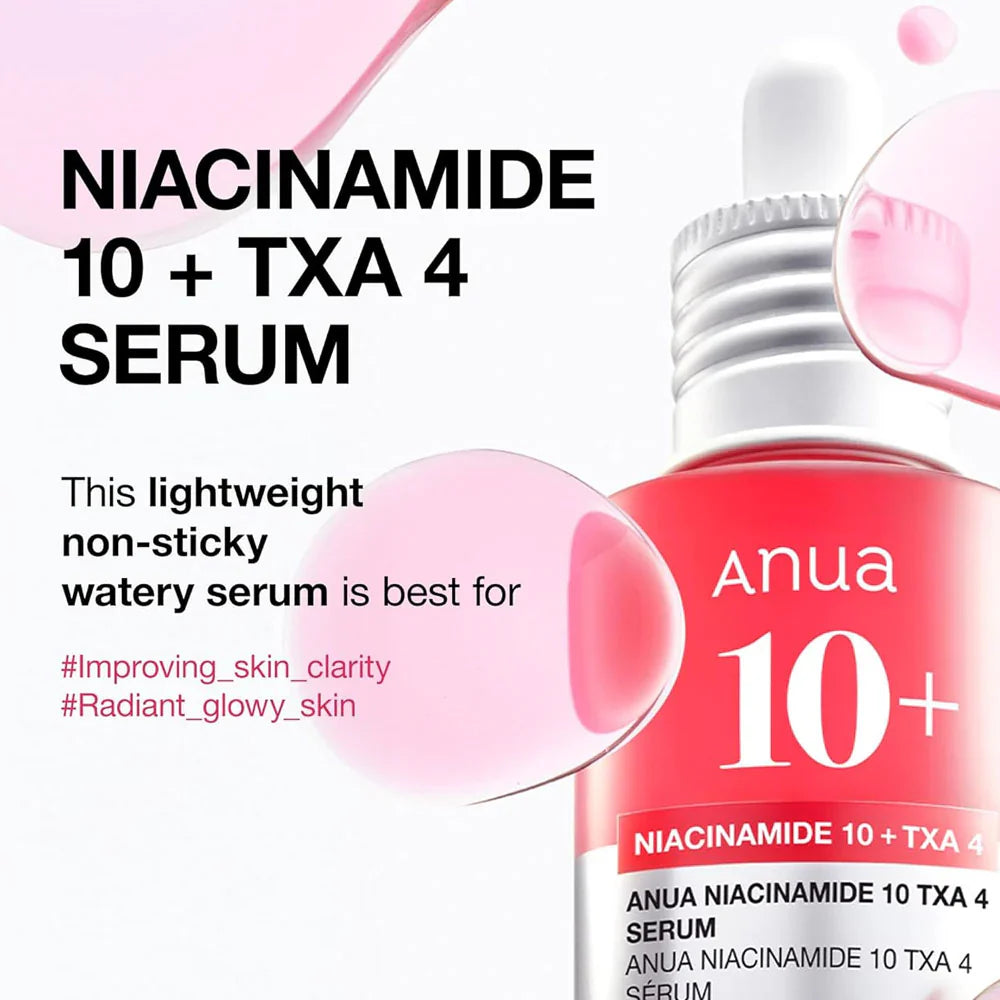 Anua 10% Niacinamide+ 4% Tranexamic Acid Serum Korean Skin Care - 30ml
